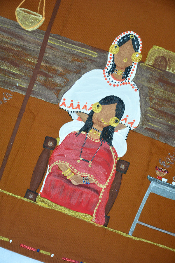 Al-Mashata fe Kasala Cushion Cover –  غطاء وسادة المشاطة في كسلا