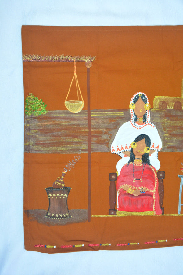 Al-Mashata fe Kasala Cushion Cover –  غطاء وسادة المشاطة في كسلا