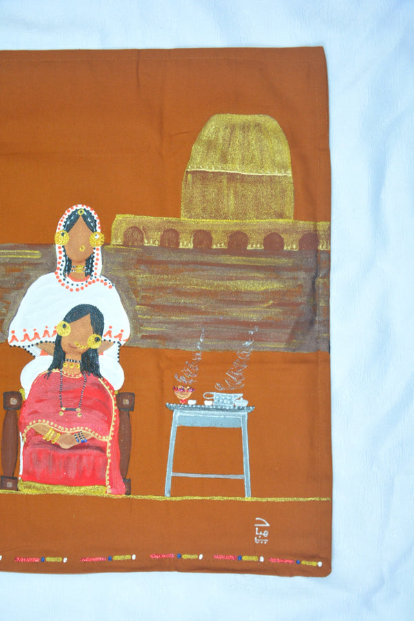 Al-Mashata fe Kasala Cushion Cover –  غطاء وسادة المشاطة في كسلا