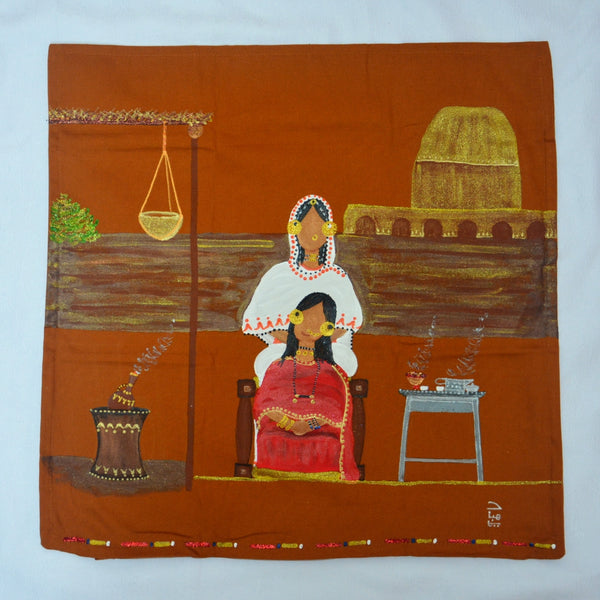 Al-Mashata fe Kasala Cushion Cover –  غطاء وسادة المشاطة في كسلا