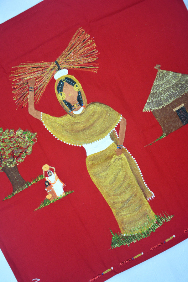 Al-Hataba fe Al-Nuhoud Cushion Cover –  غطاء وسادة حطابة في ﺍﻟﻨﻬﻮﺩ