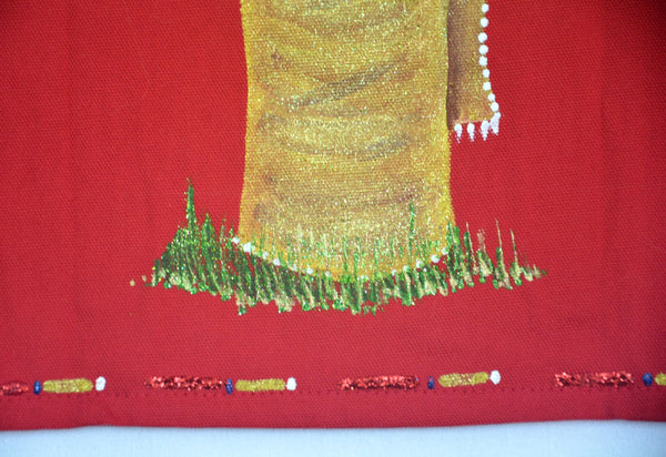 Al-Hataba fe Al-Nuhoud Cushion Cover –  غطاء وسادة حطابة في ﺍﻟﻨﻬﻮﺩ