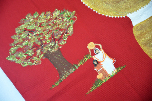 Al-Hataba fe Al-Nuhoud Cushion Cover –  غطاء وسادة حطابة في ﺍﻟﻨﻬﻮﺩ