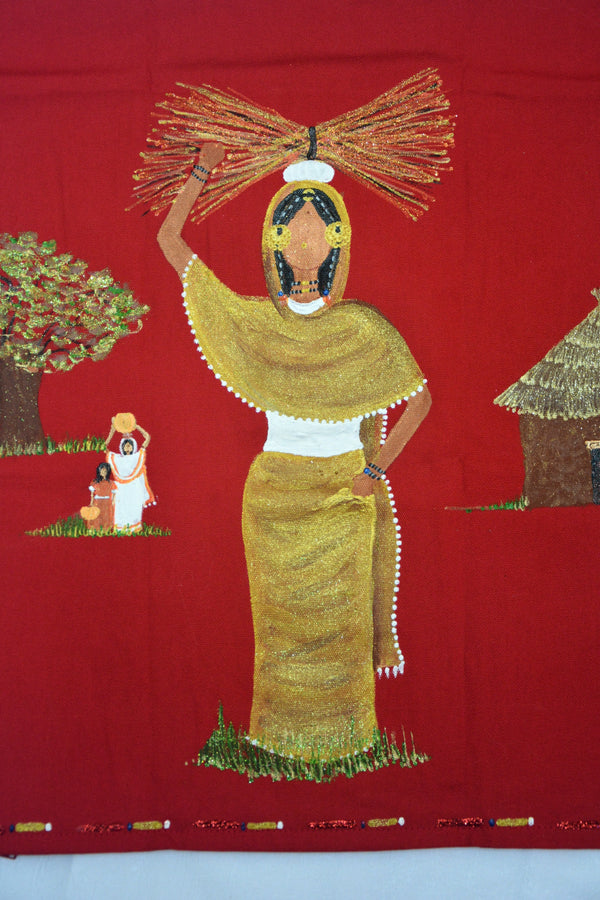 Al-Hataba fe Al-Nuhoud Cushion Cover –  غطاء وسادة حطابة في ﺍﻟﻨﻬﻮﺩ