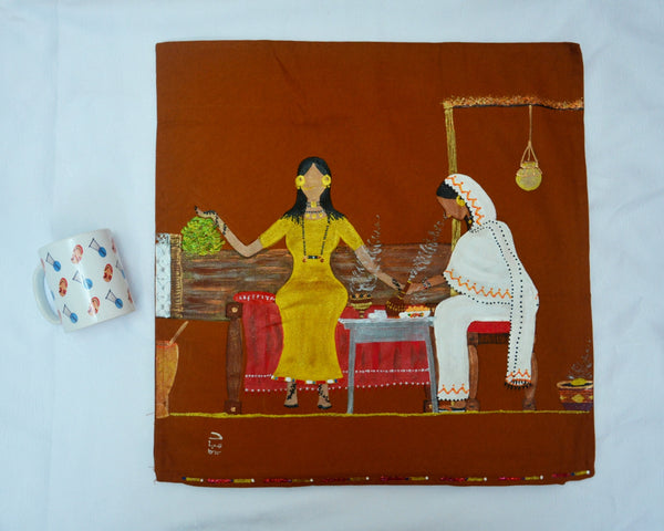 Al-Hanana fe Um-Druman Cushion Cover –  غطاء وسادة الحنانة في ام درمان