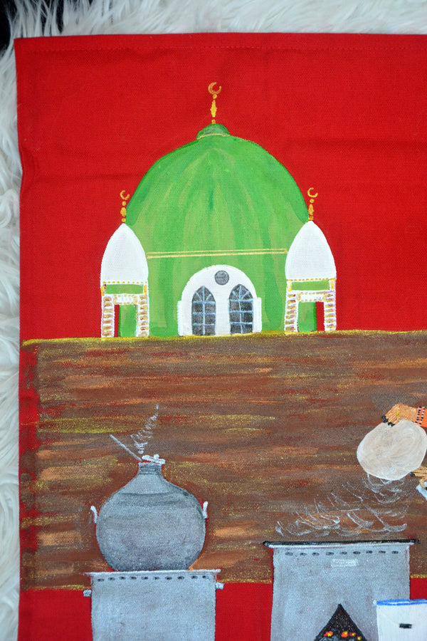 Kisra fe Wad Medani Cushion Cover –  غطاء وسادة كسرة في ود مدني