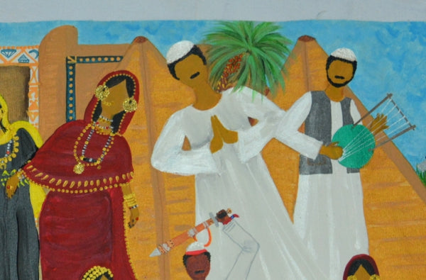 Azzat Al-Sudan Painting- لوحة عزة السودان