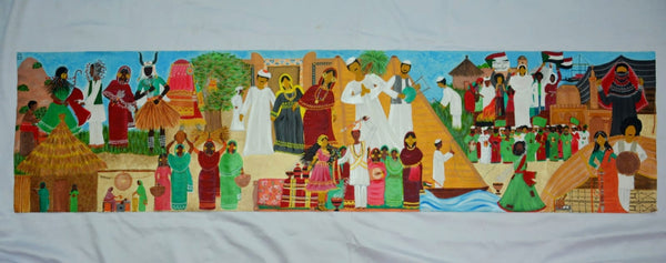 Azzat Al-Sudan Painting- لوحة عزة السودان