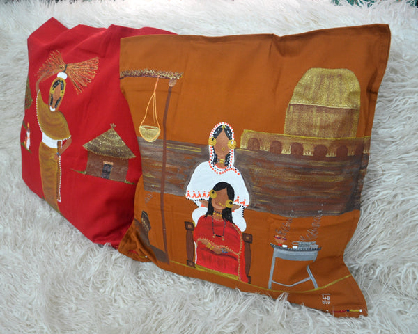 Al-Mashata fe Kasala Cushion Cover –  غطاء وسادة المشاطة في كسلا