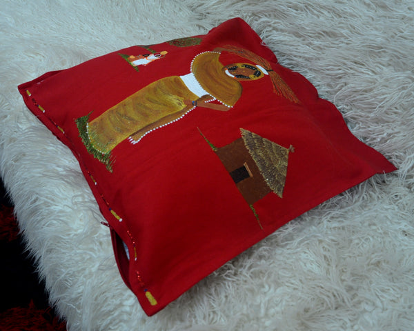 Al-Hataba fe Al-Nuhoud Cushion Cover –  غطاء وسادة حطابة في ﺍﻟﻨﻬﻮﺩ