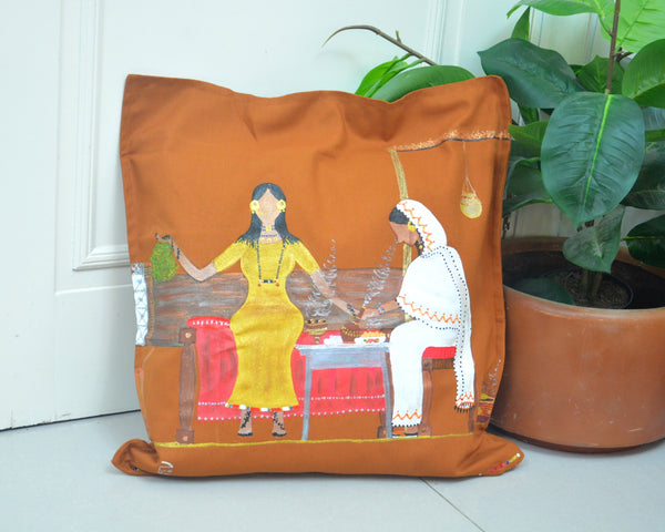 Al-Hanana fe Um-Druman Cushion Cover –  غطاء وسادة الحنانة في ام درمان
