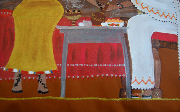 Al-Hanana fe Um-Druman Cushion Cover –  غطاء وسادة الحنانة في ام درمان