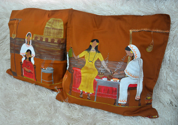 Al-Hanana fe Um-Druman Cushion Cover –  غطاء وسادة الحنانة في ام درمان
