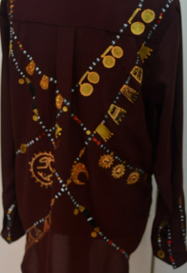Dahabaya Necklaces Blouse 