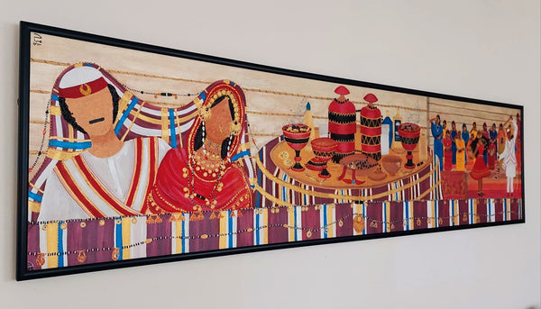 The Wedding Venue Painting - لوحة بيت العرس