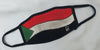 sudan flag black Face Mask