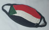 Sudan flag grey Face Mask